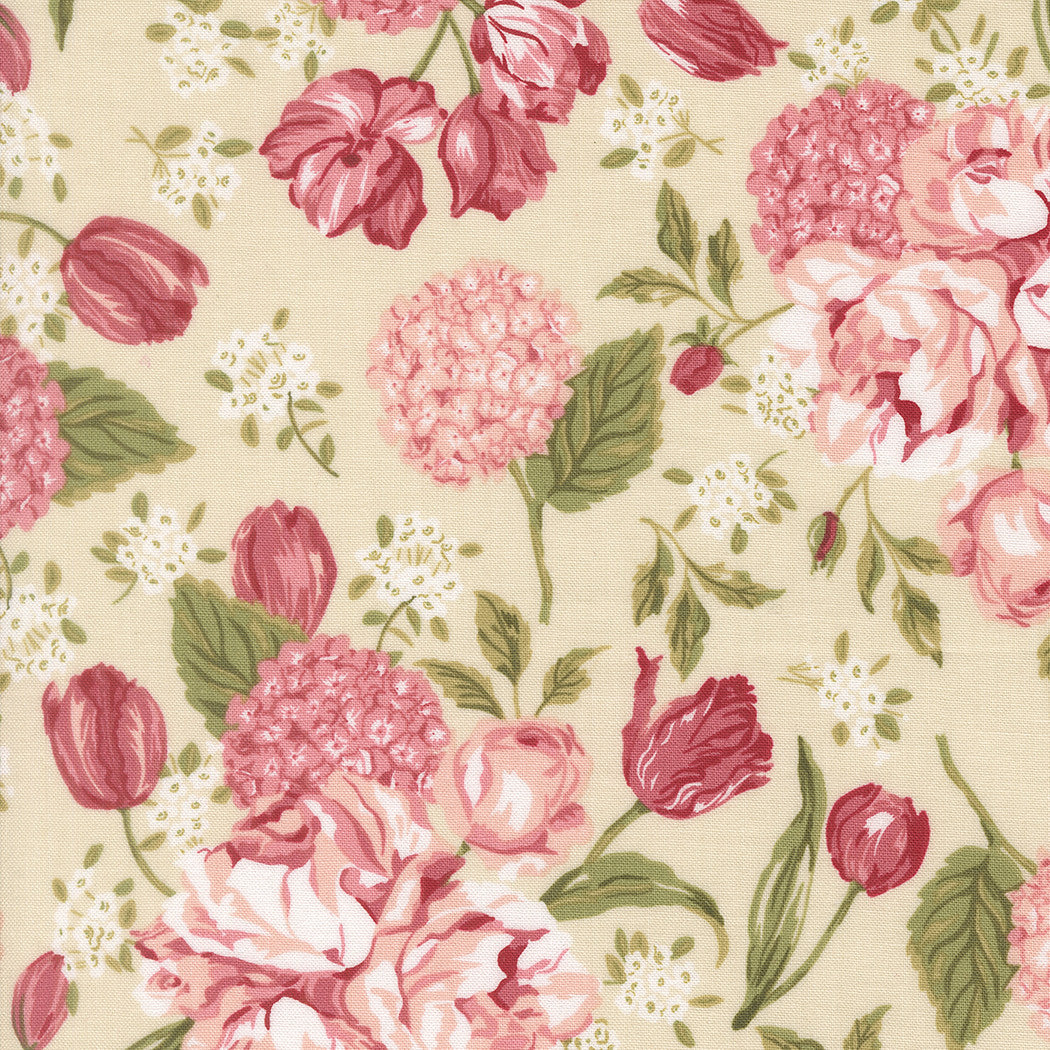 PRESALE Je T'aime Love Garden Lace Yardage by Stacy Iest Hsu for Moda Fabrics | 20990 11