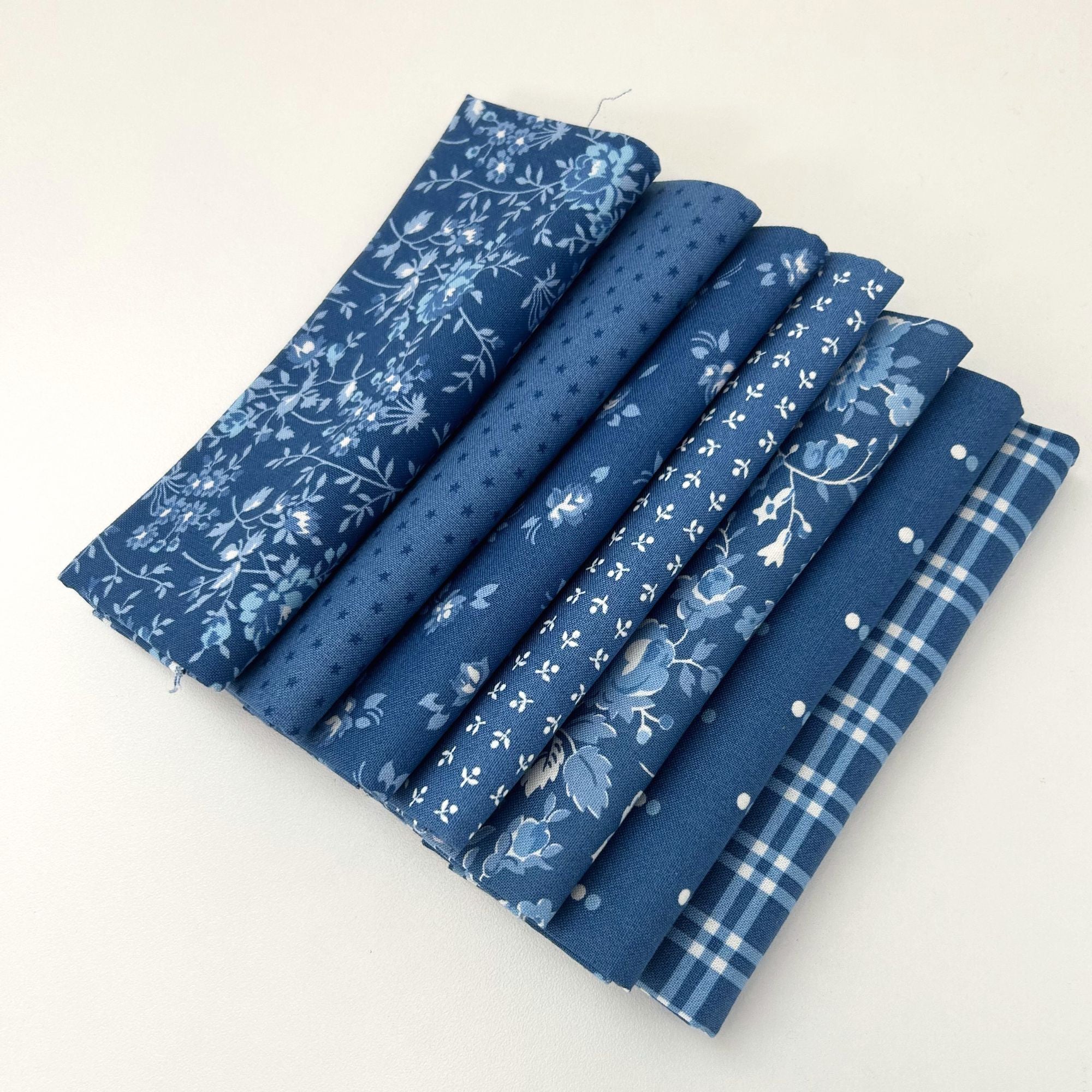 Blueprint Custom Fat Quarter Bundle by Camille Roskelley for Moda Fabrics | 7 FQs | Curated Bundle