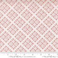 PRESALE Gathered Bonbons Chicken Scratch Blush Yardage by Jen Kingwell for Moda Fabrics | 18302 11