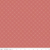 Mary Catherine Grid Faded Red Yardage by Amy Smart for Riley Blake Designs | C16704-FADEDRED