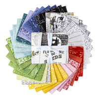 Sewing Seeds III Fat Quarter Bundle by J. Wecker Frisch for Riley Blake Designs | 37 Precut Fat Quarters | FQ-15680-37