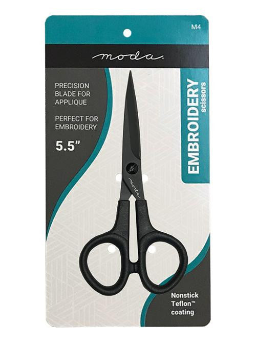 Embroidery Scissors 5.5" Teflon Embroidery Scissors by Moda Fabrics