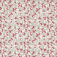 PRESALE Berry And Pine Pine Needles Snow Yardage by Lella Boutique for Moda Fabrics | 5243 11