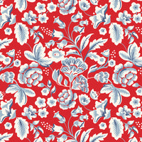 Freedom Garden Main Red Yardage by My Mind's Eye for Riley Blake Designs | C15620-RED