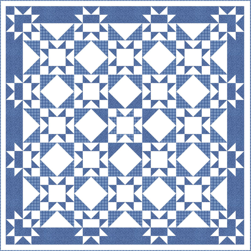 Something Blue Quilt Pattern by Thimble Blossoms | TB 297