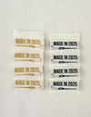 Minki Kim Made in 2025 Woven Labels | 8 Woven Labels | P178-SIWL3