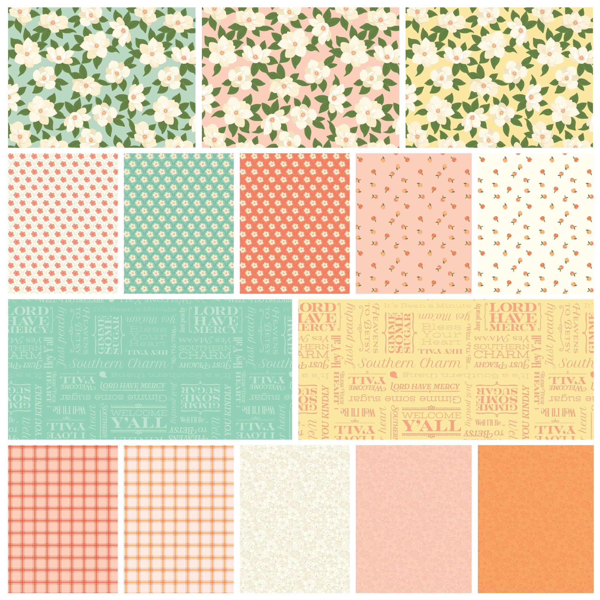 PRESALE Southern Charm 5" Stacker by the RBD Designers for Riley Blake Designs | 42 Pcs | 5-17440-42