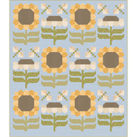 PRESALE Daisy May Quilt Kit Boxed With My Secret Garden by Stacy Iest Hsu for Moda Fabrics | KIT20980