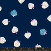 PRESALE Strawberry Navy Strawberry Toss Yardage by Kimberly Kight for Ruby Star Society | RS3085 21