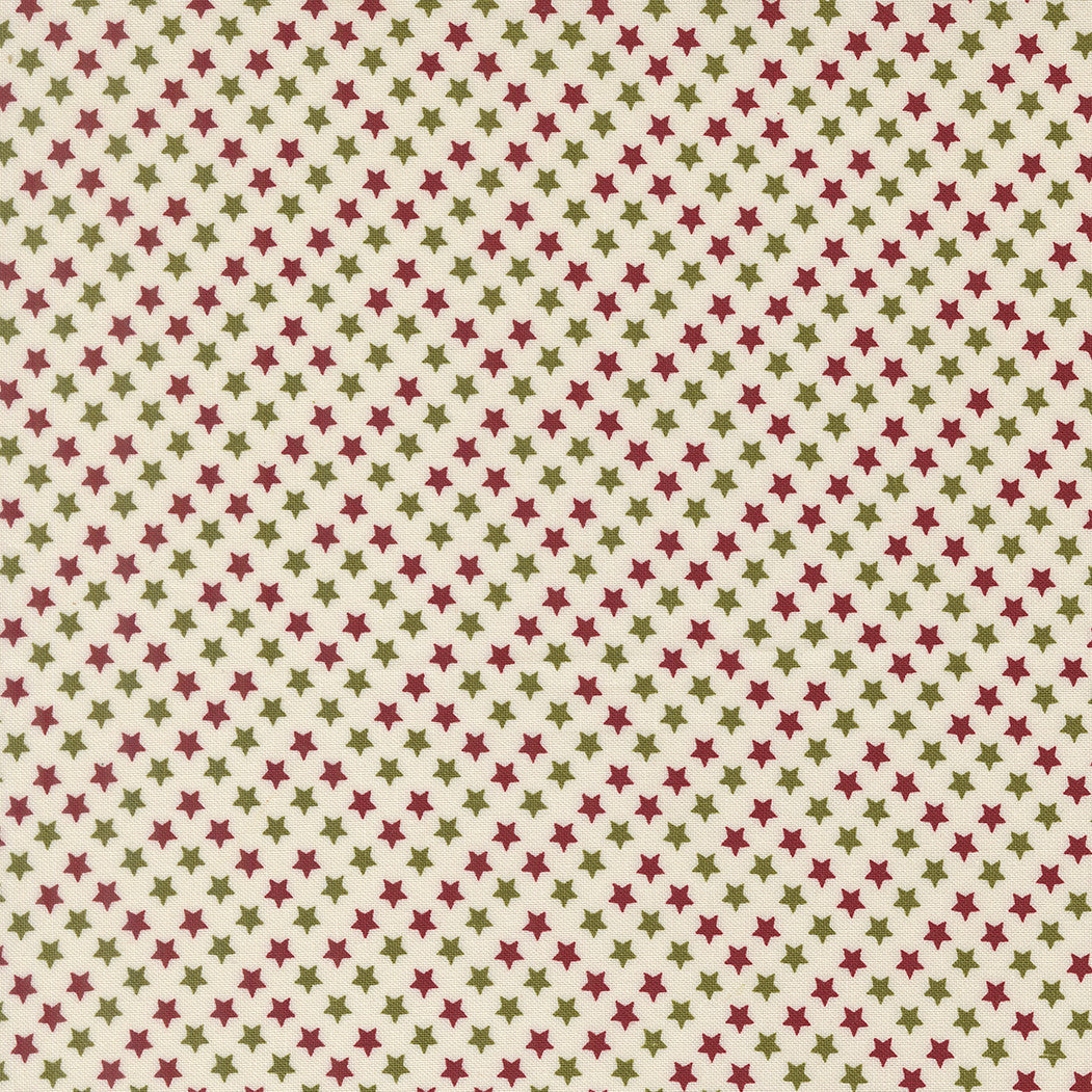 PRESALE Chilly Star Bright Vanilla Yardage by Sweetwater for Moda Fabrics | 55714 11