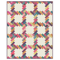 PRESALE The Phoebe Custom Quilt Kit with Parlor by Crystal Manning | Project Size 56" x 70"