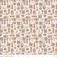 PRESALE Charmed & Treasured Charmed Latte Yardage by Kassidy Grace for Riley Blake Designs | C18161-LATTE