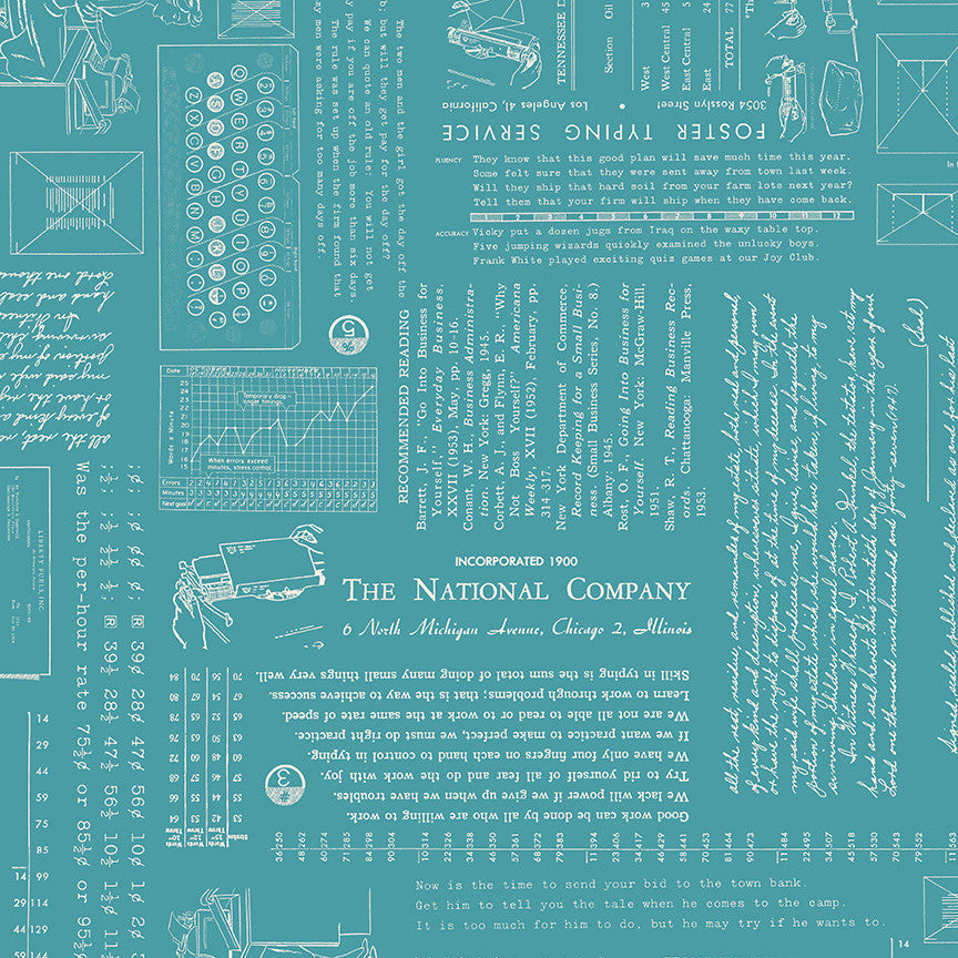 TYPE/ography Raindrop Yardage by Lori Holt of Bee in My Bonnet for Riley Blake Designs | C16850-RAINDROP