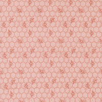 PRESALE Wild Honey Honeycomb Carnation Yardage by Lella Boutique for Moda Fabrics | 5253 12