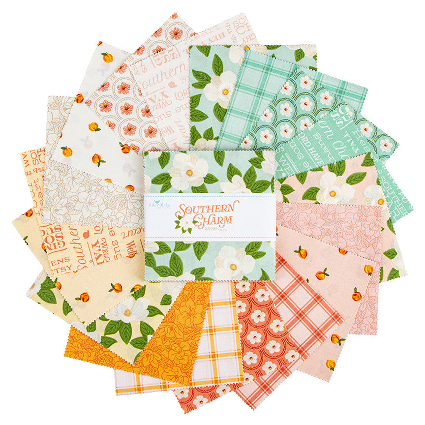 Southern Charm 5" Stacker by the RBD Designers for Riley Blake Designs | 42 Pcs | 5-17440-42