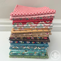 Sale! Mercantile Custom Fat Quarter Bundle by Lori Holt of Bee in My Bonnet for Riley Blake Designs | Curated Bundle 24 Fat Quarters