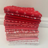 Love Blooms Custom Fat Quarter Bundle by Lella Boutique for Moda Fabrics | Valentines Bundle | 18 FQs