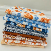 Denim and Daisies Custom Fat Quarter Bundle by Fig Tree & Co for Moda Fabric | Curated bundle 11 FQs