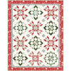 PRESALE Winter Kisses Custom Quilt Kit With Mistletoe & Holly by Beverly McCullough for Riley Blake Designs | Size 59" x 75"