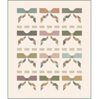 PRESALE Rows of Bows Custom Quilt Kit With Threads of Grace by Kassidy Grace for Riley Blake Designs | Quilt Size 66 1/2" x 78 1/2"