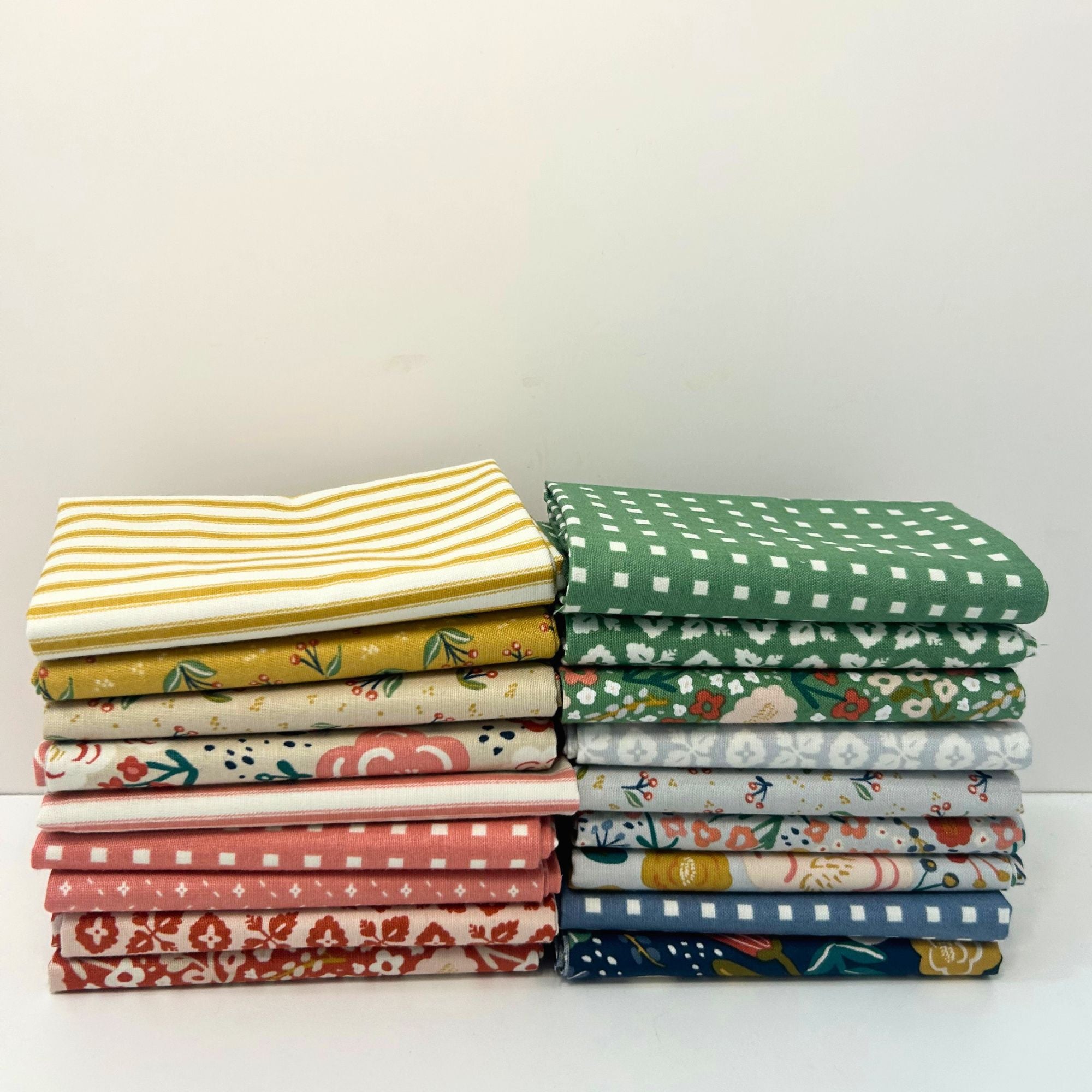 Ivy Reese Custom Fat Quarter Bundle by Deena Rutter for Riley Blake Designs | 17 FQs | Curated Bundle