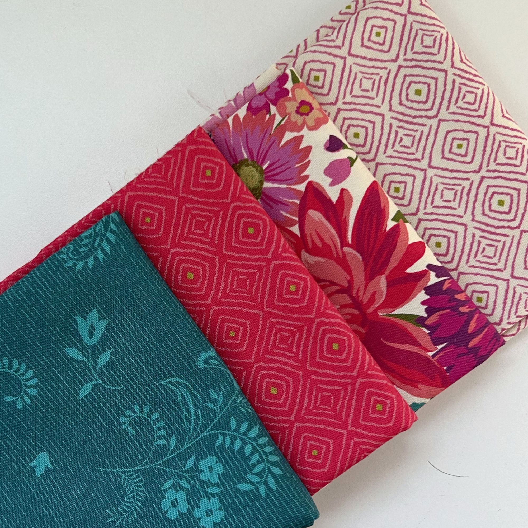 Parlor Custom Fat Quarter Bundle by Crystal Manning for Moda Fabrics | 4 FQs | Curated Bundle