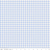 PRESALE Penelope Gingham Sky Yardage by My Mind's Eye for Riley Blake Designs | C16644-SKY