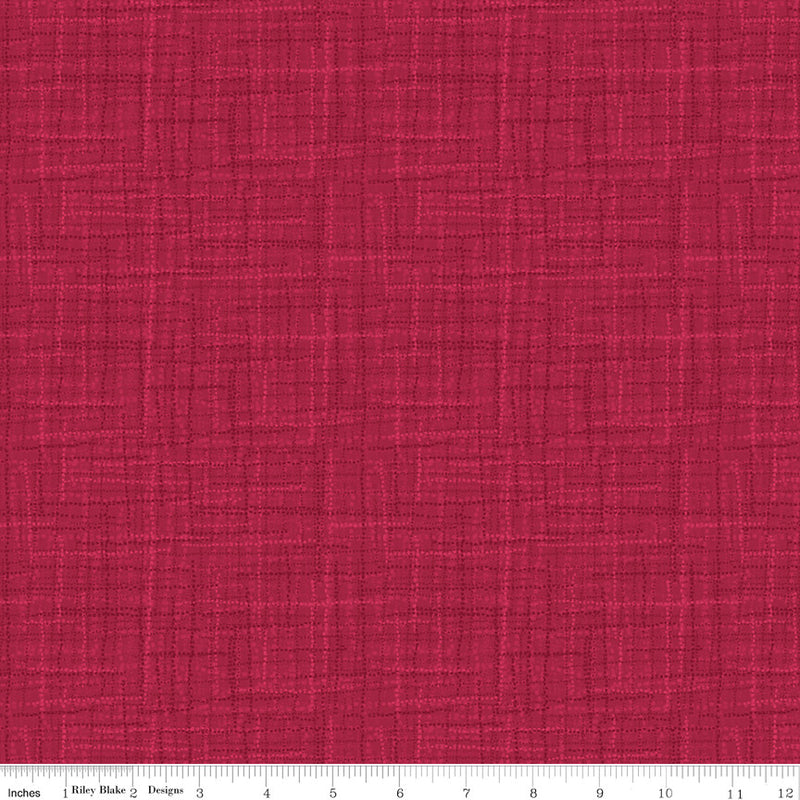 Grasscloth Cottons Wine Yardage by Heather Peterson of Anka's Treasures for Riley Blake Designs | C780-WINE