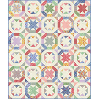 PRESALE Stardrops Custom Quilt Kit With 30s Playtime by Linzee McCray | Quilt Size 60" x 72"