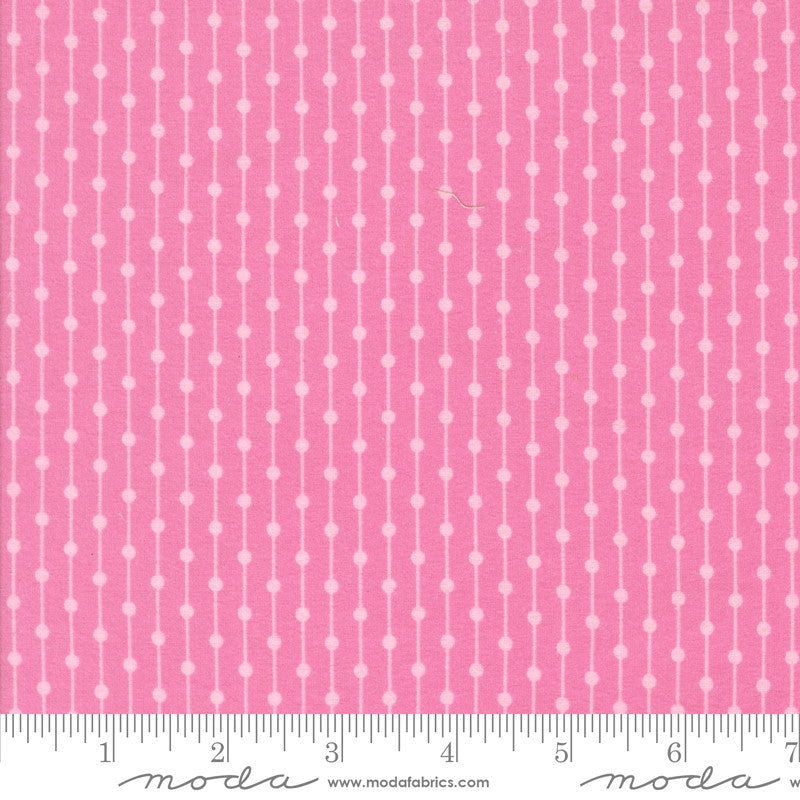 Sherbet Sunshine Flannel Jelly Bracelet Petal Pink Yardage by Corey Yoder for Moda Fabrics | 29227 27F