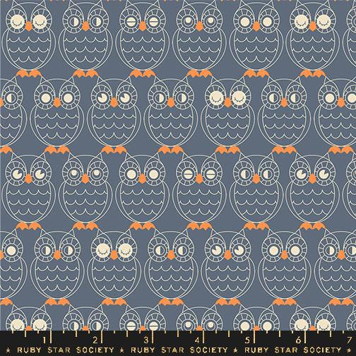 Good Spirits Hoos There Ghostly Yardage by Ruby Star Society Halloween Fabric| RS5140 12 | Cut Options