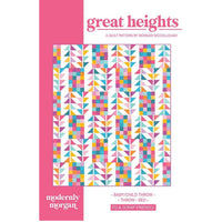 Great Heights Quilt Pattern by Modernly Morgan | MM 022