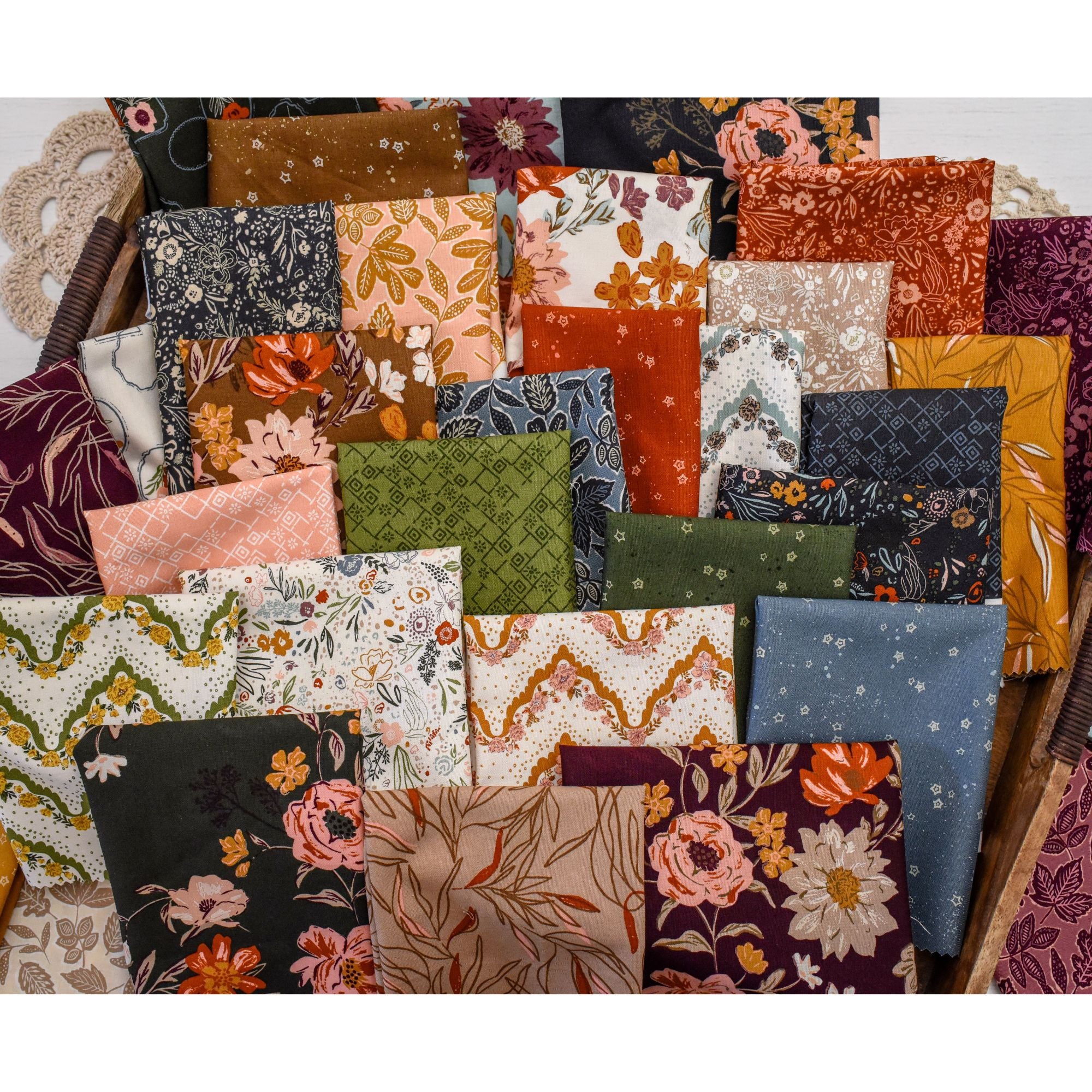 Foraged Found and Hand Me Down Fat Quarter Bundle by Fancy That Design House | 39 FQs | 45630AB