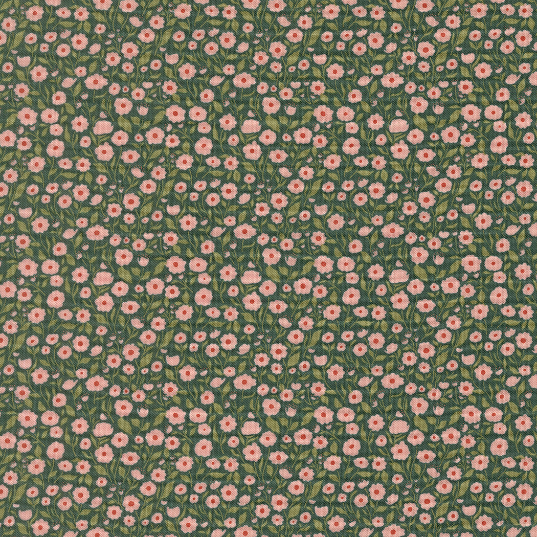 PRESALE Garden Glam Wild N Free Teal Yardage by Lella Boutique for Moda Fabrics | 5271 18