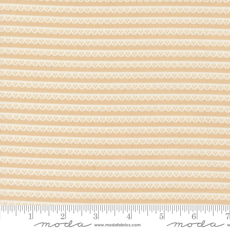 Dainty Meadow Dainty Lace Wheat Yardage by Heather Briggs of My Sew Quilty Life for Moda Fabrics | 31748 12