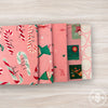 Tiny Christmas Custom Fat Quarter Bundle Pink by Lizzy House for Moda Fabrics | 5 Fat Quarters