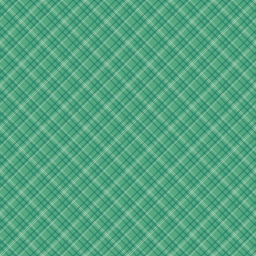 Berry & Sage Plaid Alpine Yardage by Lori Holt of Bee in My Bonnet | C17393-ALPINE