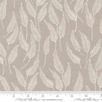 Flower Press Stone Willow Leaf Yardage by Katharine Watson for Moda Fabrics | 3304 12