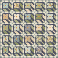 PRESALE Flower Press Custom Quilt Kit With True Love by Lella Boutique for Moda Fabrics | Quilt Size 72 1/2” x 72 1/2”