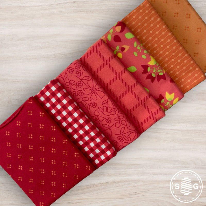 Sherbet Sunshine Flannel Custom Fat Quarter Bundle X by Corey Yoder for Moda Fabrics | 7 Fat Quarters