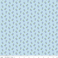 Little Darlin' Ditsy Blue Yardage by the RBD Designers for Riley Blake Designs | C16975-BLUE