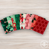 Tiny Christmas Custom Fat Quarter Bundle by Lizzy House for Moda Fabrics | 11 Fat Quarters