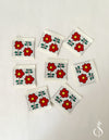 Minki Kim Camellia Woven Labels | 8 Woven Labels | P178-SIWL13