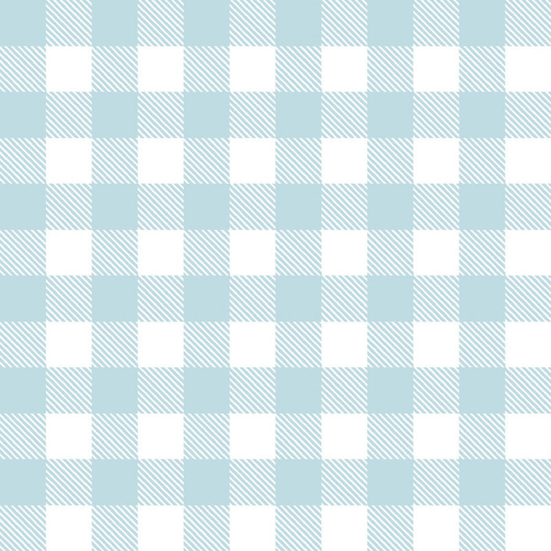 Sale! Blue Check Comfy Flannel Yardage by A.E. Nathan | Buffalo Check Flannel