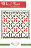 PRESALE Patchwork Blooms Custom Quilt Kit With Mistletoe & Holly by Beverly McCullough for Riley Blake Designs | Size 79" x 79"