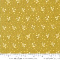 PRESALE Butternut and Sage Acorn Medley Citron Yardage by Fig Tree & Co for Moda Fabrics | 35445 12