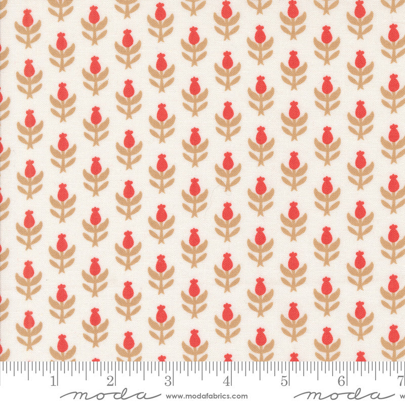 PRESALE Buon Natale Christmas Thistle Snowflake Yardage by Fig Tree & Co for Moda Fabrics | 35403 11