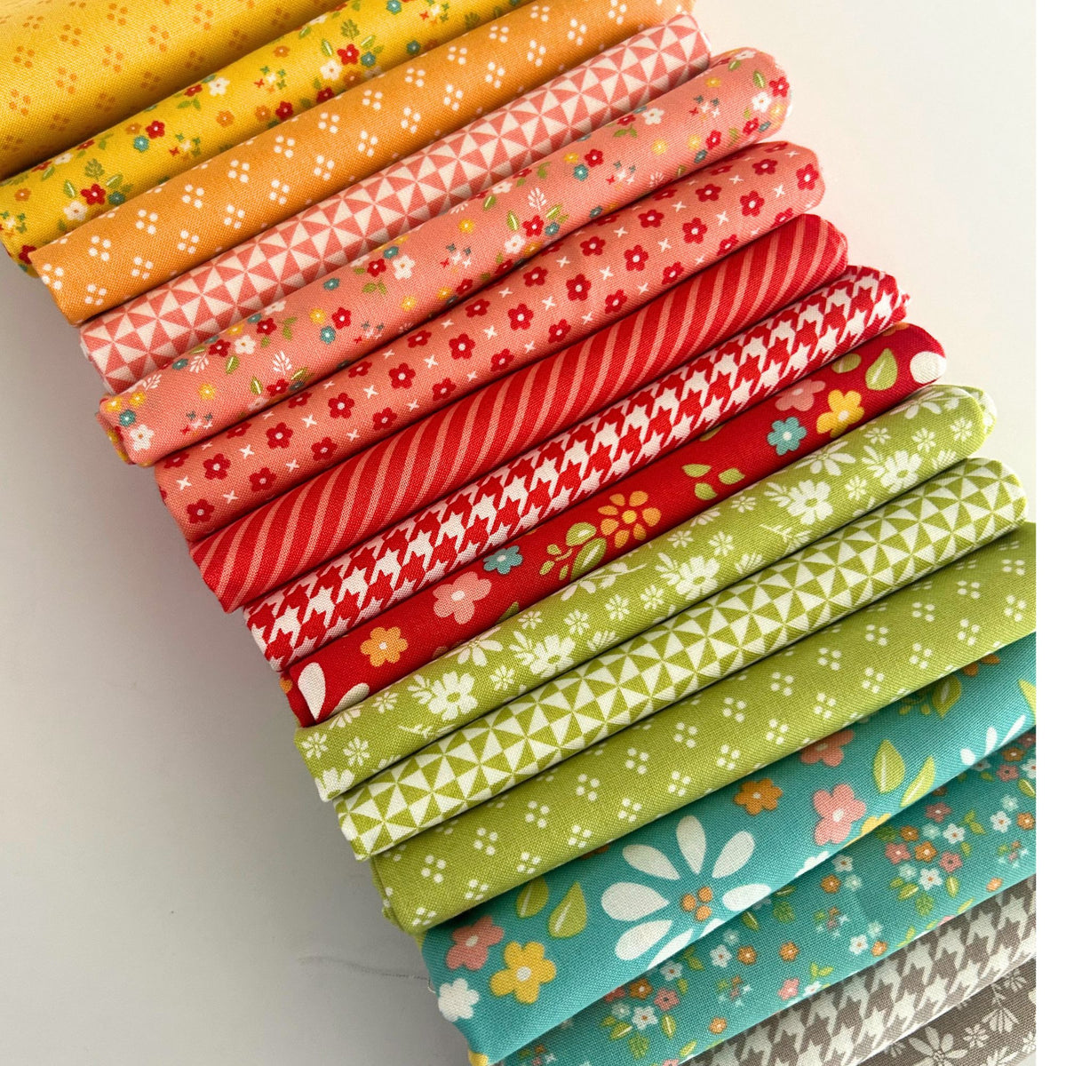 Delightfully Yours Custom Fat Quarter Bundle by Sherri & Chelsi for Moda Fabrics  | Curated Bundle | 16 Fat Quarters