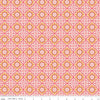 Piece & Plenty Cheerful Coral Yardage by Lori Holt of Bee in my Bonnet for Riley Blake Designs | C15882-CORAL