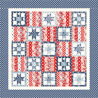 Fast and Easy Custom Quilt Kit with Freedom Garden by My Mind's Eye | Free Pattern from Riley Blake